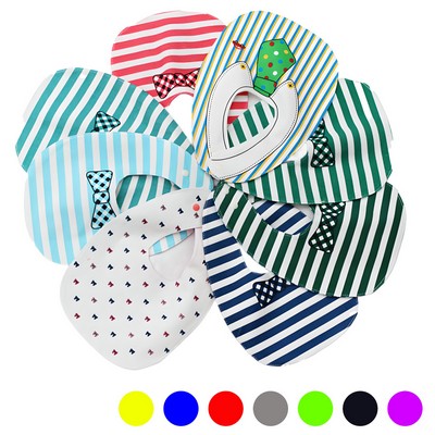 Silk Touch Baby Bib With Full Color Print