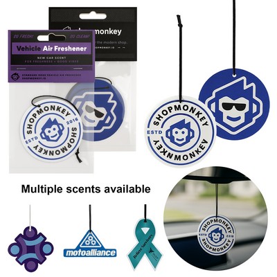 Custom Shaped Paper Air Freshener